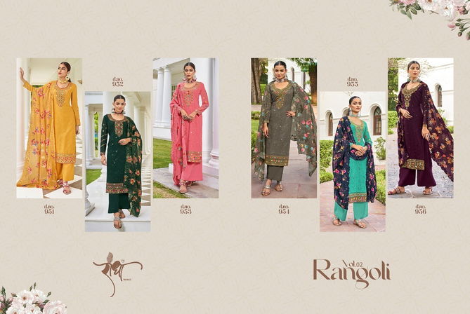 Rangoli Vol 2 By Radha Georgette Suits Catalog